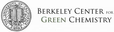 Berkeley Center for Green Chemistry logo with the university crest and black text