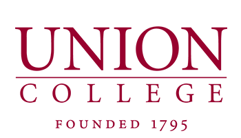Union College logo in burgundy font