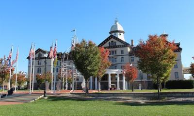 Old Main on Widener University campus