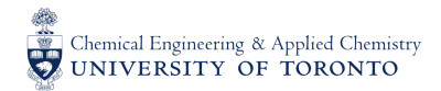 Logo for Univerisity of Toronto Chemical Engineering and Applied Chemistry