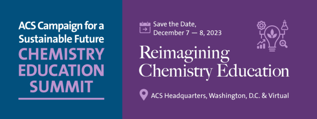 Reimagining Chemistry Education Summit banner
