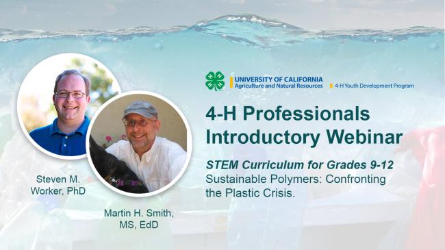 title slide for webinar with speaker headshots