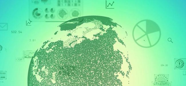 webinar cover image with half of a green globe on a light green background