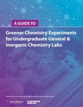 cover page for the general chemistry and inorganic labs purple blue in colour with white text